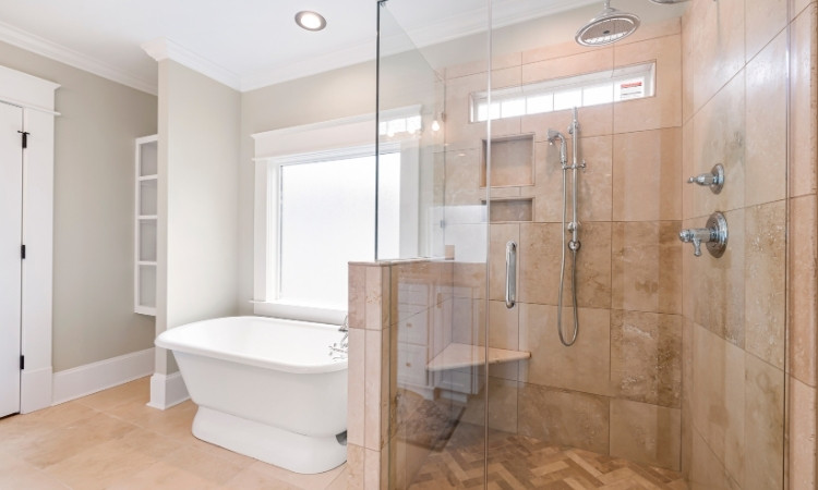 how to fit a shower screen on a bath